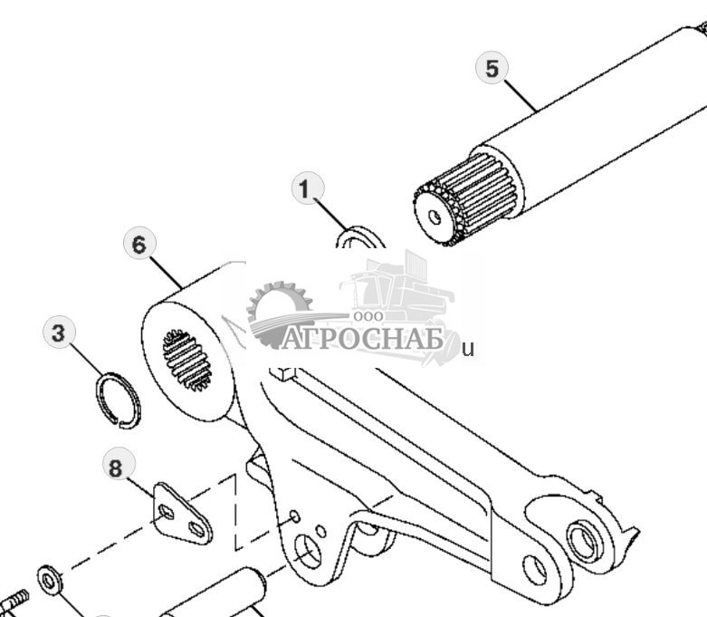 ОСЬ БАЛАНСИРАПОДЪЕМНЫЕ РЫЧАГИ - ST394077 352.jpg